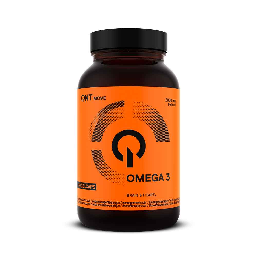 Complément alimentaire QNT Move Omega 3, acides gras oméga-3 avec EPA et DHA en gélules