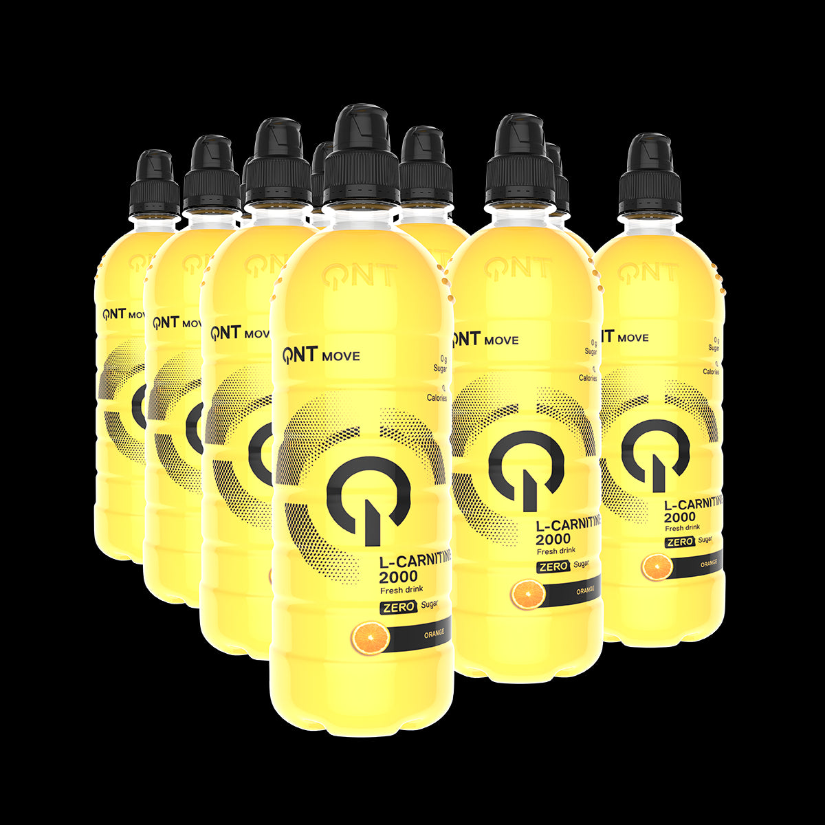 L-Carnitine 2000 mg | 12 x 700 ml Orange