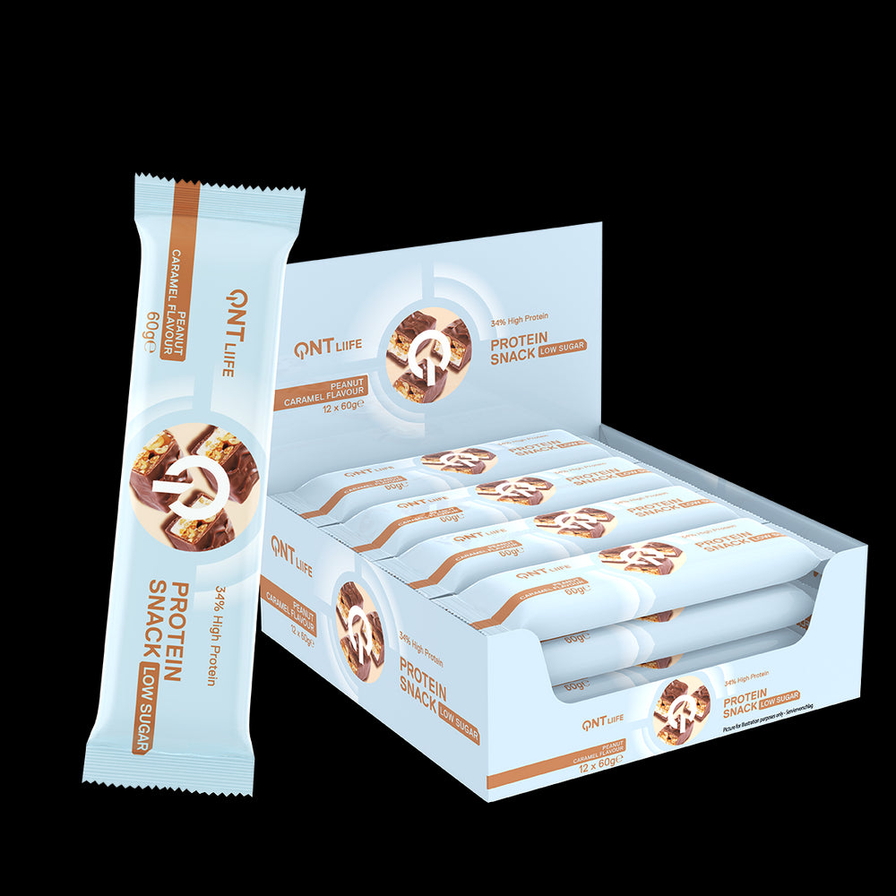 Protein Snack bar | Cacahuète-caramel | 12 x 60 g