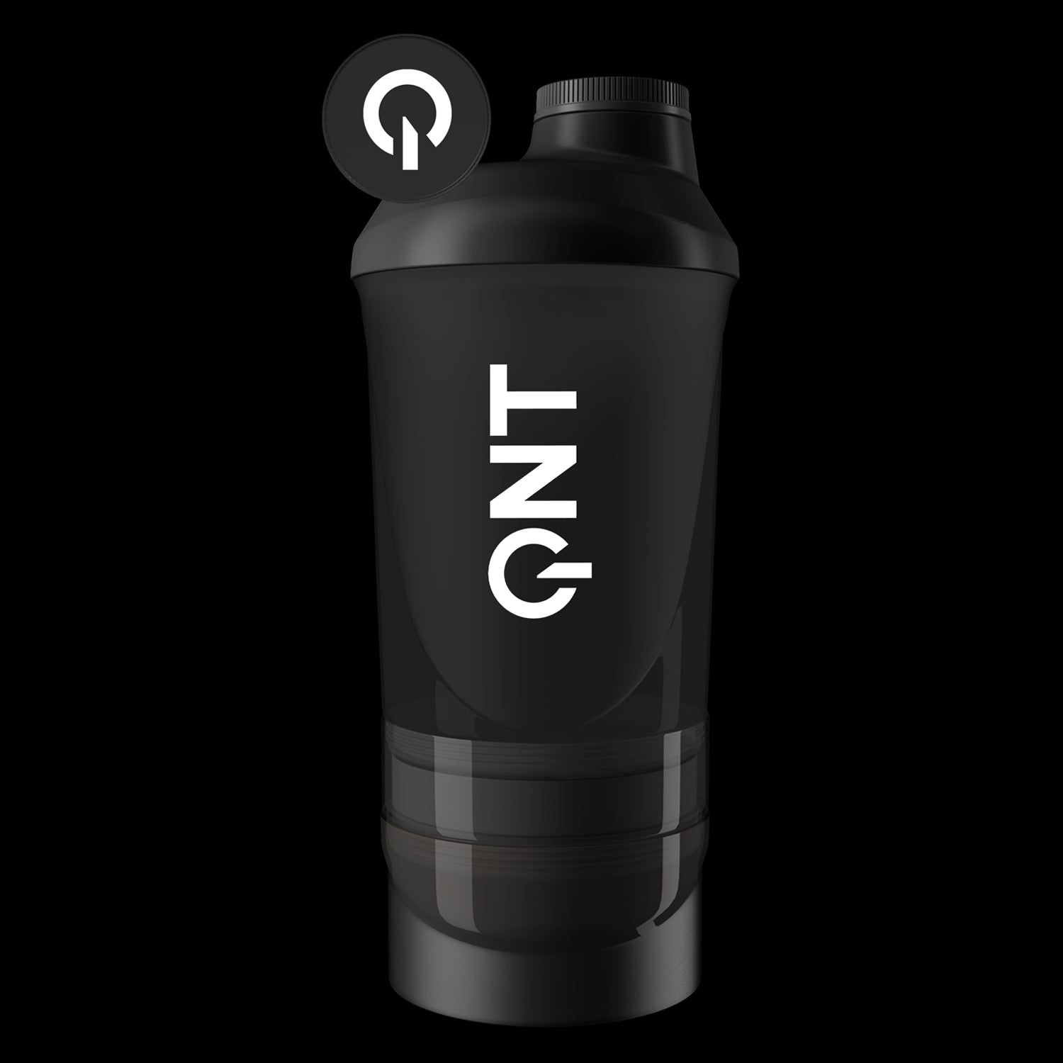 Shaker QNT IT'S ON black smoke | 600 ml + 350 ml