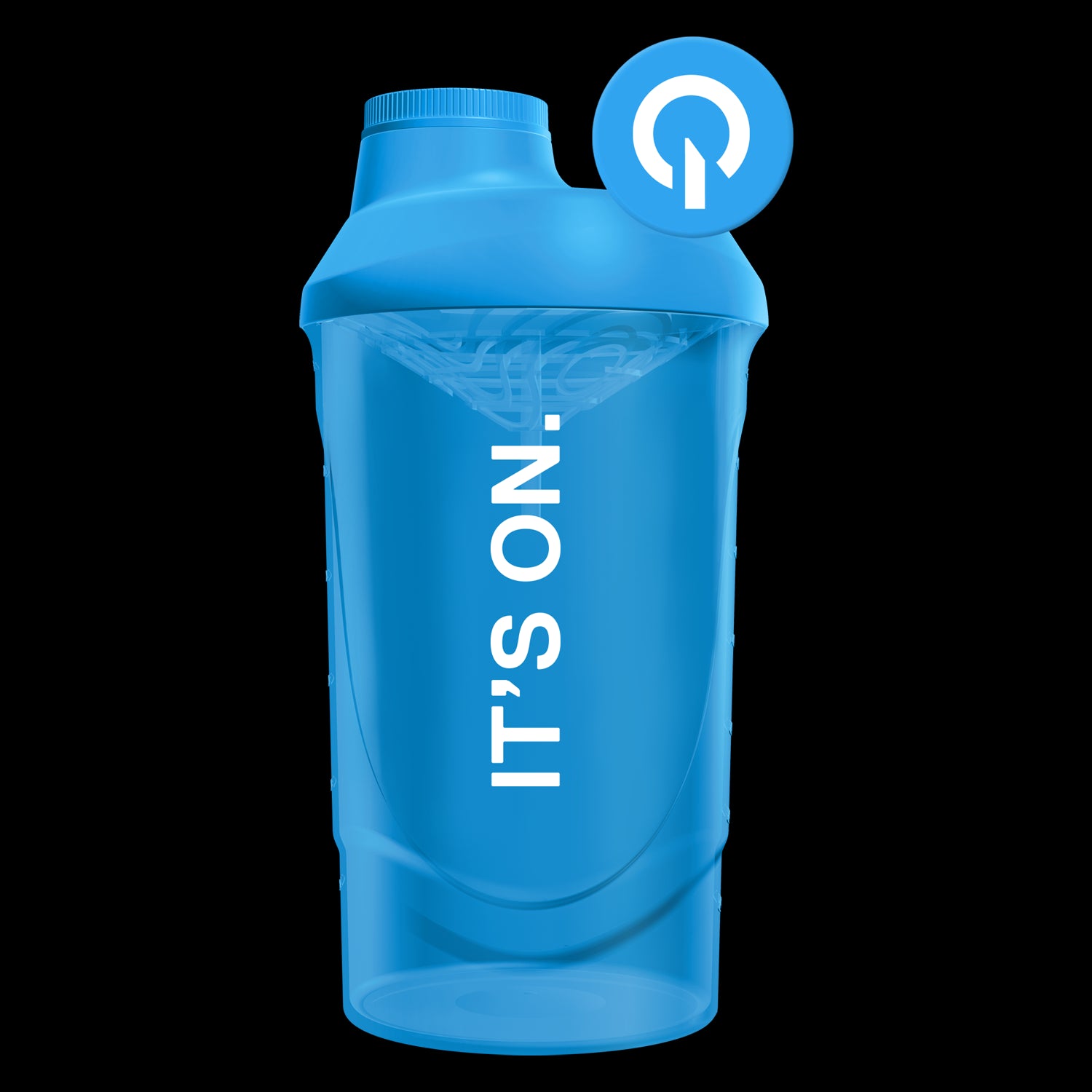 Shaker QNT IT'S ON shocking blue | 500 ml