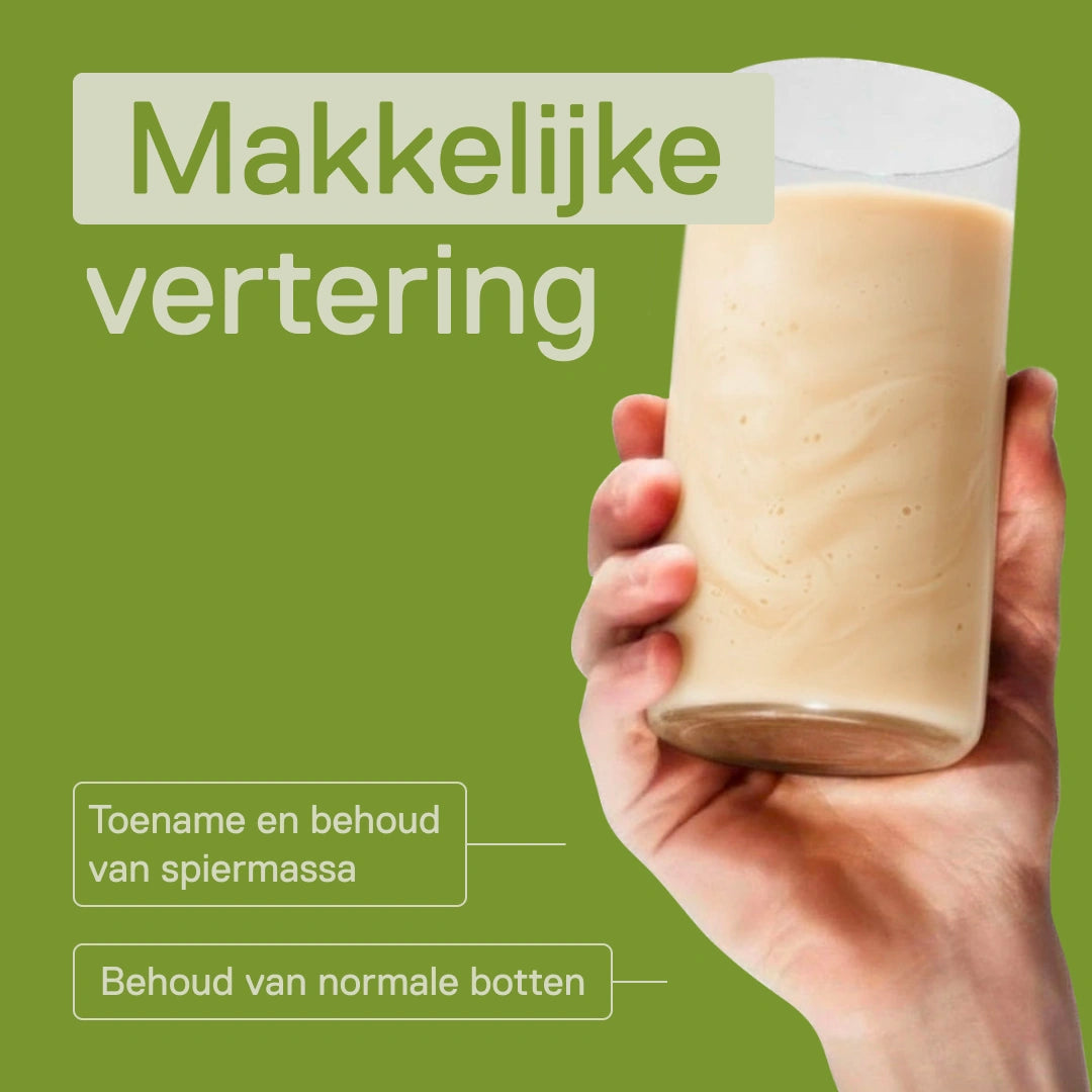 Light Digest Whey shake QNT Pistache – makkelijke vertering; eiwitten dragen bij tot de toename en het behoud van spiermassa en tot het behoud van normale botten