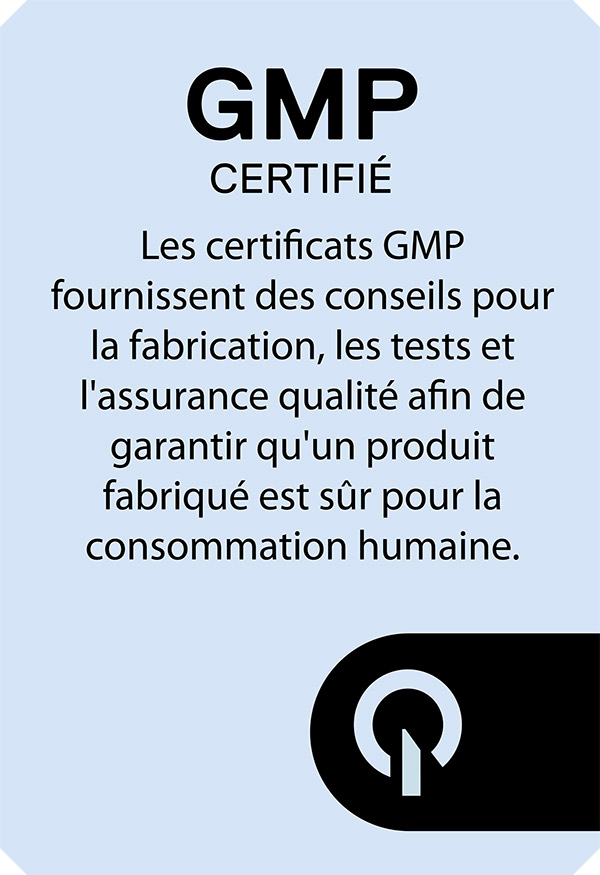 Certificat GMP