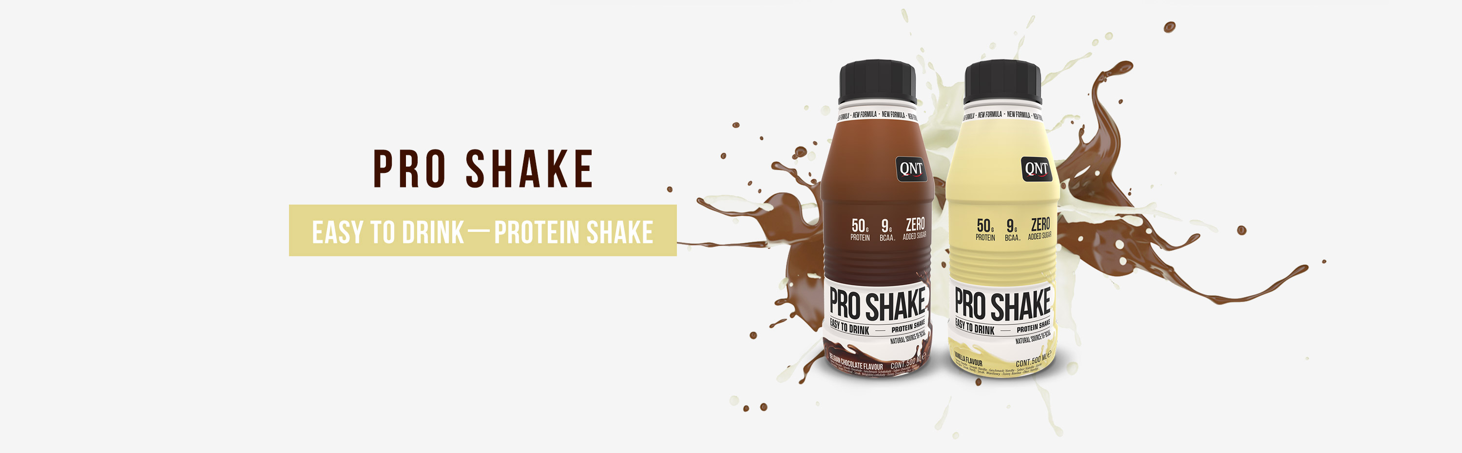 in tegenstelling tot vertel het me deadline 50g Protein Shake Belgische Chocolade 500 ml