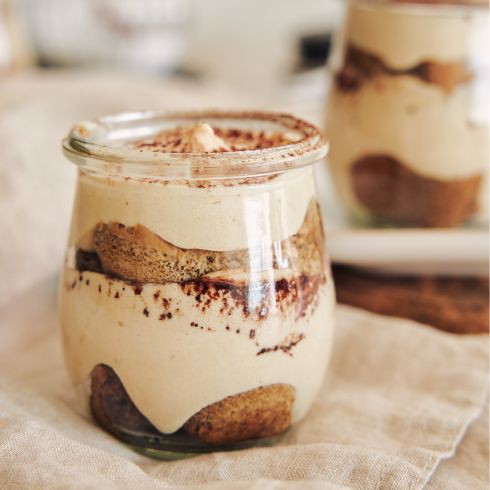 Eiwitrijke Tiramisu