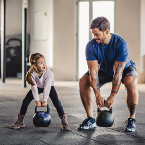 BODYBUILDING AND CHILDREN. BODYBUILDING AND CHILDREN.