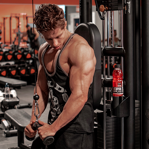 The best exercises to gain triceps mass.